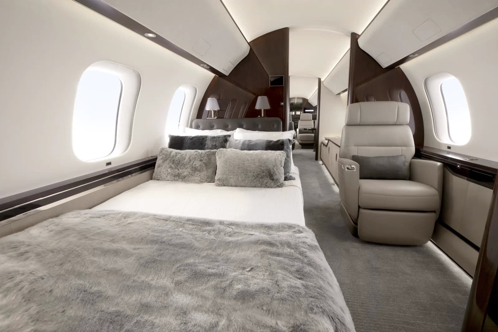 Cabin of a Tupolev aircraft (representative)